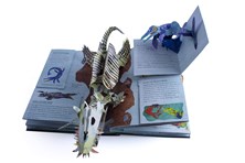 Pop-up interior of a Robert Sabuda book about sharks