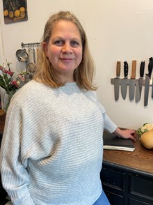 Woman in a kitchen