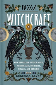 Illustrated book cover for Wild Witchcraft