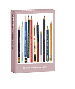 PENCILS 99 PIECE MINI JIGSAW PUZZLE (HAPPILY PUZZLES)