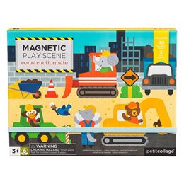 MAGNETIC PLAY SCENE CONSTRUCTION SITE BOX