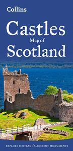 CASTLES MAP OF SCOTLAND (OLD)