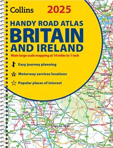 2025 COLLINS HANDY ROAD ATLAS BRITAIN/ IRELAND (A5 SPIRAL)
