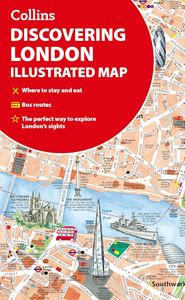 COLLINS DISCOVERING LONDON ILLUSTRATED MAP (NEW)