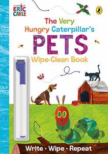 VERY HUNGRY CATERPILLARS PETS WIPE CLEAN BOOK (BOARD)