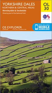 EXPLORER OL30: YORKSHIRE DALES NORTHERN AND CENTRAL AREAS