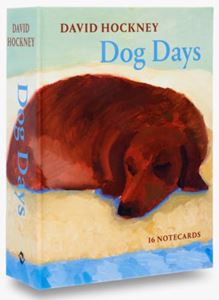 DAVID HOCKNEY DOG DAYS NOTECARDS