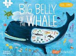 BIG BELLY OF THE WHALE SHAPED JIGSAW PUZZLE