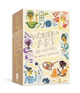 WOMEN IN ART: 100 POSTCARDS (RH USA)