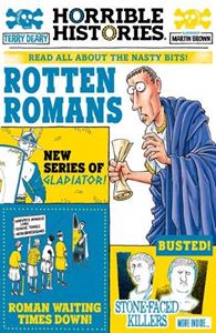 HORRIBLE HISTORIES: ROTTEN ROMANS (NEWSPAPER ED) (PB)