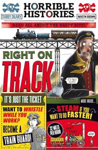 HORRIBLE HISTORIES: RIGHT ON TRACK (NEWSPAPER ED) (PB)