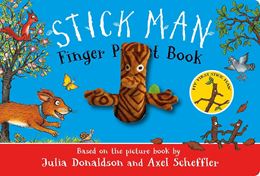 STICK MAN FINGER PUPPET BOOK (BOARD)