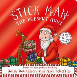 STICK MAN: THE PRESENT HUNT (FOILED)(LIFT THE FLAP)(BOARD)