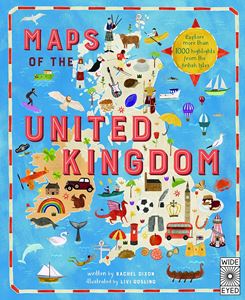 MAPS OF THE UNITED KINGDOM (WIDE EYED) (PB)