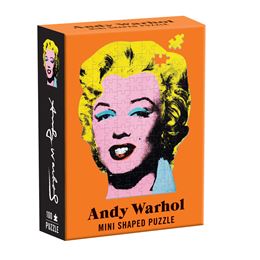 ANDY WARHOL MINI SHAPED PUZZLE MARILYN JIGSAW