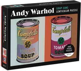 ANDY WARHOL SOUP CANS 300 PIECE JIGSAW PUZZLE