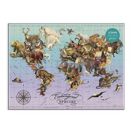 ENDANGERED SPECIES 150 PIECE JIGSAW PUZZLE (GALISON)