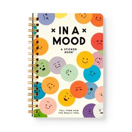 IN A MOOD (BRASS MONKEY STICKER BOOK) (SPIRAL BOUND) (HB)