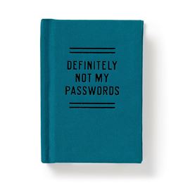 DEFINITELY NOT MY PASSWORDS: PASSWORD DIARY (GALISON)