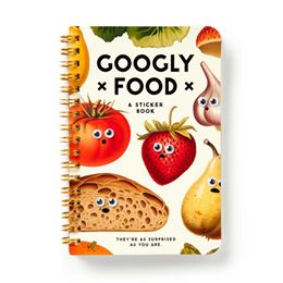 GOOGLY FOOD (BRASS MONKEY STICKER BOOK) (SPIRAL BOUND) (HB)