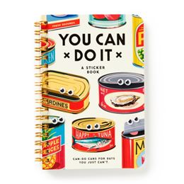 YOU CAN DO IT (BRASS MONKEY STICKER BOOK) (SPIRAL BOUND)