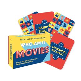 WHO AM I MOVIES CARD DECK GUESSING GAME