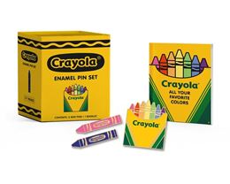 CRAYOLA ENAMEL PIN SET MINI KIT