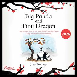 BIG PANDA AND TINY DRAGON CALENDAR 2026 (RIZZOLI UNIVERSE)