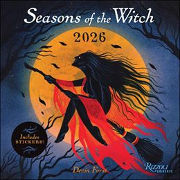 SEASONS OF THE WITCH 2026 WALL CALENDAR (RIZZOLI UNIVERSE)