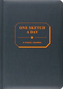 ONE SKETCH A DAY: A VISUAL JOURNAL (DARK GREY)