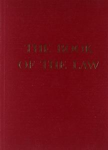 BOOK OF THE LAW (RED WHEEL/WEISER)