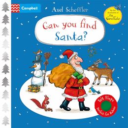 CAN YOU FIND SANTA (FELT FLAPS) (BOARD)