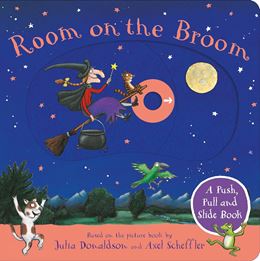 ROOM ON THE BROOM (PUSH PULL SLIDE) (BOARD) (NEW)