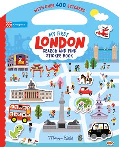 MY FIRST LONDON SEARCH AND FIND STICKER BOOK (PB) (NEW)