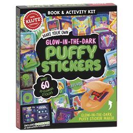 MAKE YOUR OWN GLOW IN THE DARK PUFFY STICKERS (KLUTZ)