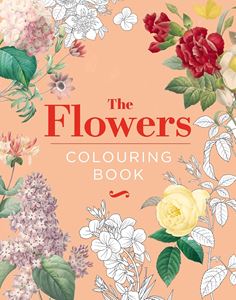 FLOWERS COLOURING BOOK (GIFT EDITION) (HB)
