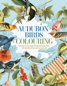 AUDUBON BIRDS COLOURING KIT (PB)