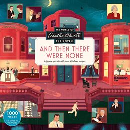 WORLD OF AGATHA CHRISTIE AND THEN THERE WERE NONE JIGSAW