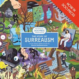 STORY OF SURREALISM 500 PIECE JIGSAW PUZZLE