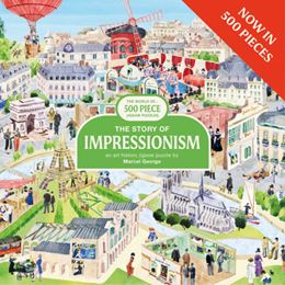 STORY OF IMPRESSIONISM 500 PIECE JIGSAW PUZZLE