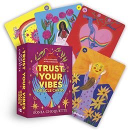 TRUST YOUR VIBES ORACLE CARDS (DECK/GUIDEBOOK)