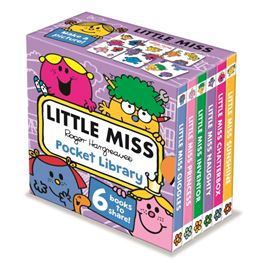 LITTLE MISS: POCKET LIBRARY (BOARD)