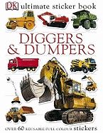 ULTIMATE STICKER BOOK: DIGGERS AND DUMPERS