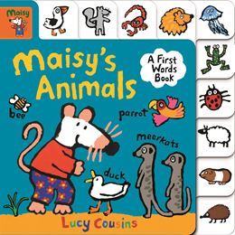 MAISYS ANIMALS: A FIRST WORDS BOOK (TABS) (BOARD)