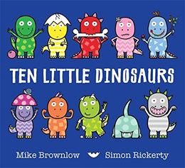 TEN LITTLE DINOSAURS (PB)