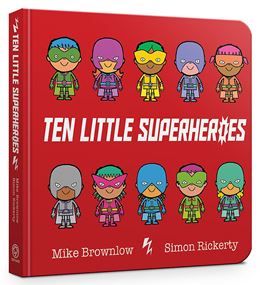TEN LITTLE SUPERHEROES (BOARD)