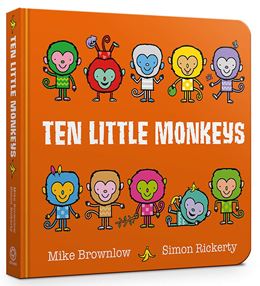 TEN LITTLE MONKEYS (BOARD)