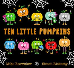 TEN LITTLE PUMPKINS (BOARD)