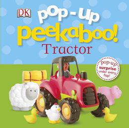 POP UP PEEKABOO TRACTOR (BOARD)