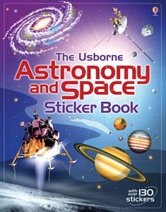 ASTRONOMY AND SPACE STICKER BOOK (USBORNE)